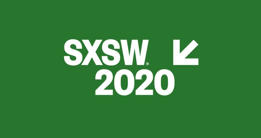 SXSW 2020 festival and conference logo