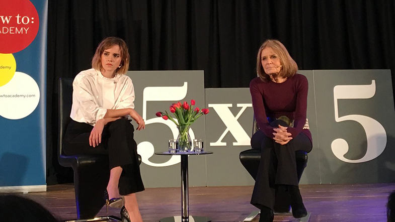 Emma Watson and Gloria Steinem discuss alternative porn and feminism